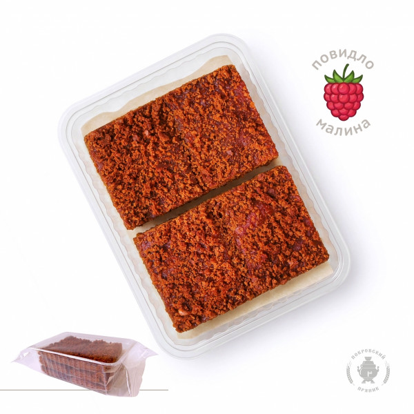 №3 Пряник 400г с фруктовой начинкой Малина в Тулуне