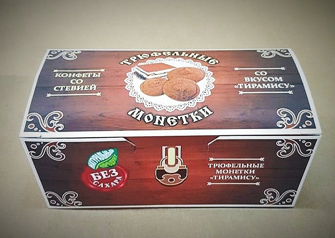  Трюфельные монетки вкус "Тирамису" 170г в Тулуне