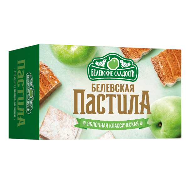 №2 Пастила  200г диетическая КЛАССИКА, НОВЫЙ ФОРМАТ (4 шт по 50гр)   в Тулуне